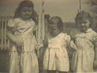 Marsha, Linda, and 
Carolyn 1952